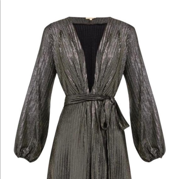 Melissa Odabash Dresses & Skirts - Melissa Odabash Banks Metallic Pinstripe Dress